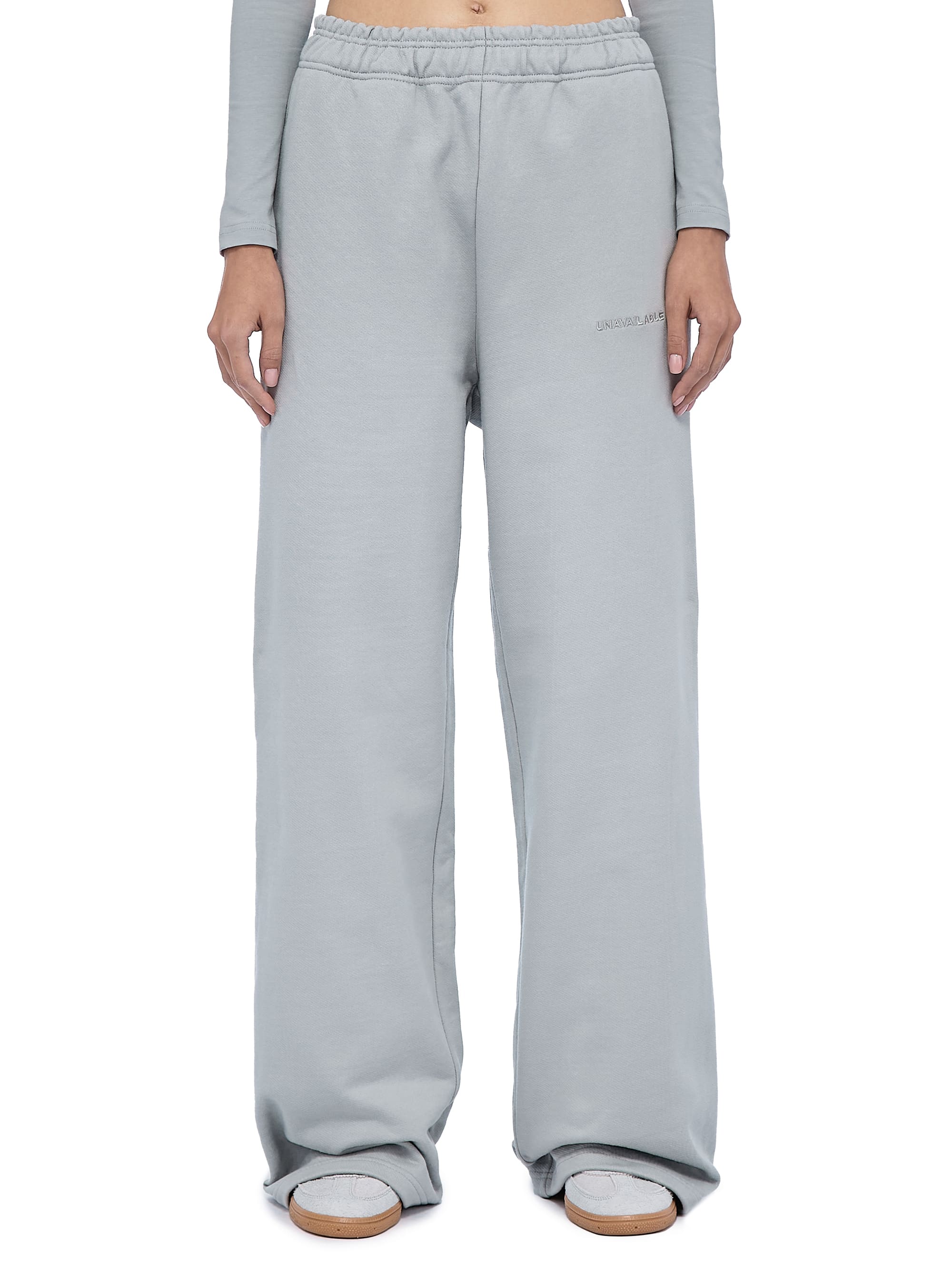Baggy Sweatpants Base Logo Grey