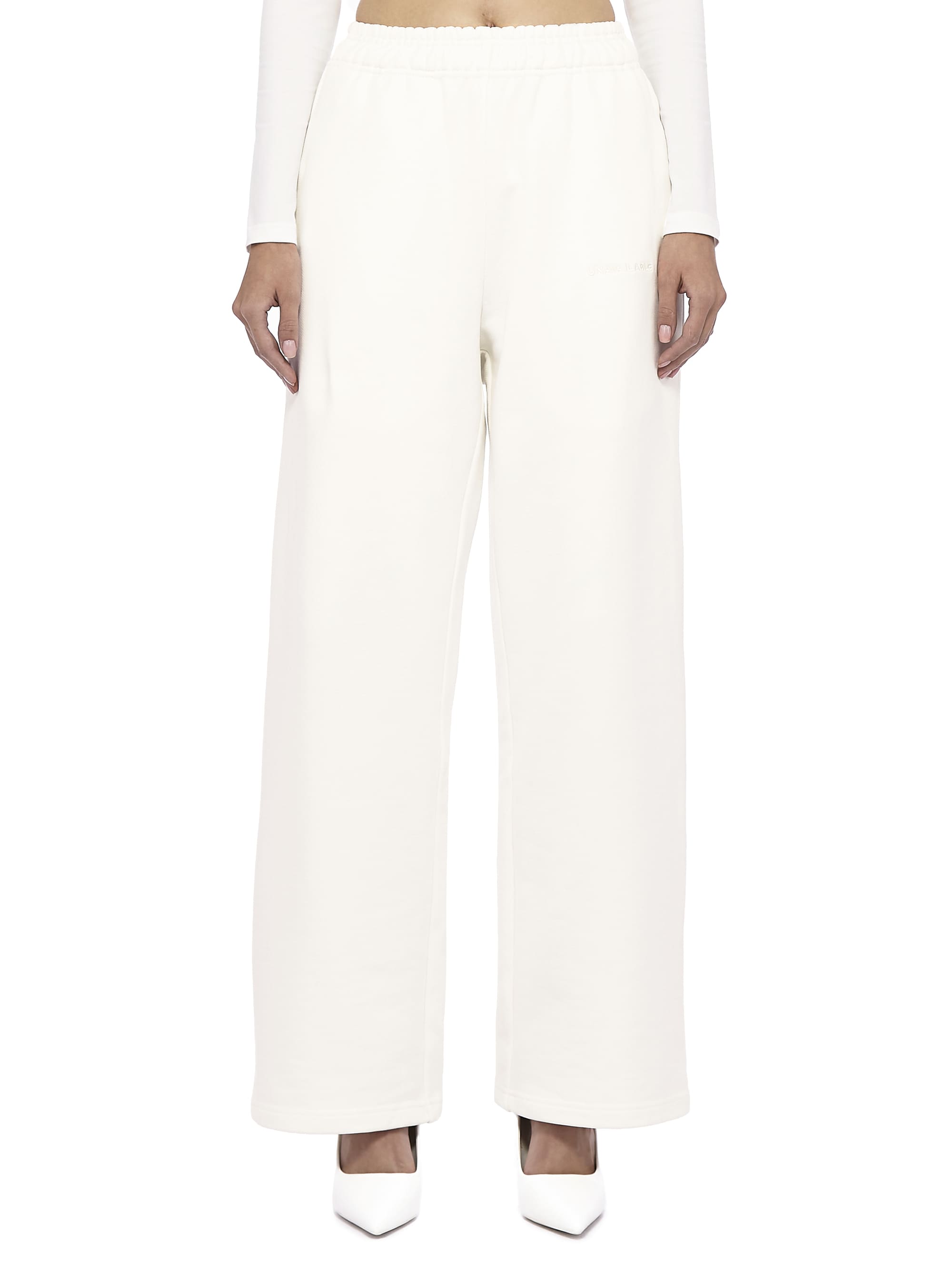 Sweatpants Base Logo Cream