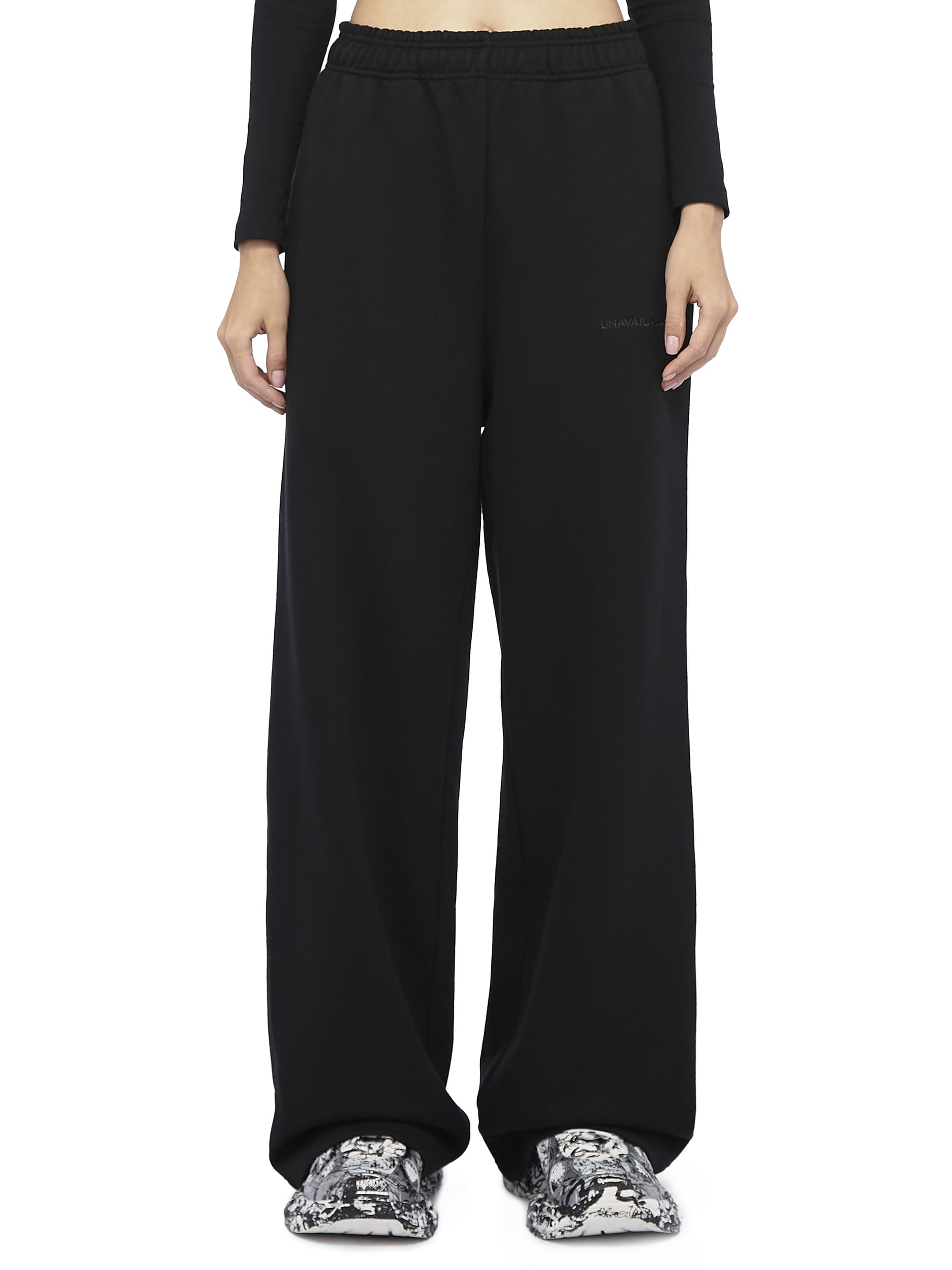 Baggy Sweatpants Base Logo Black