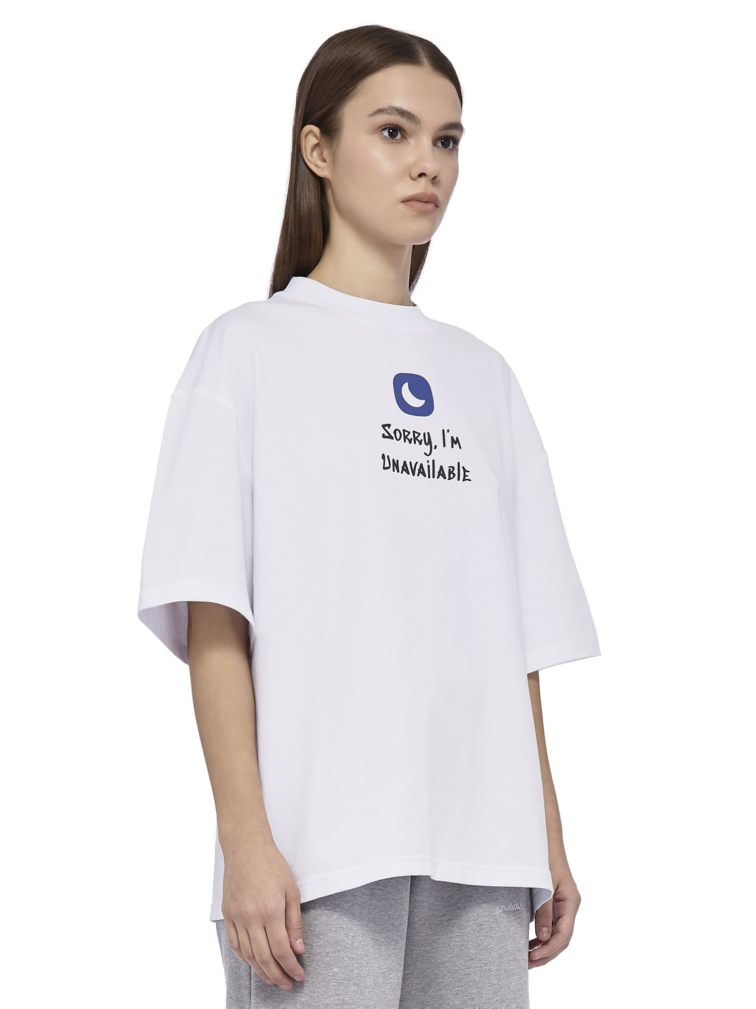 T-Shirt Unavailable Medium Fit White