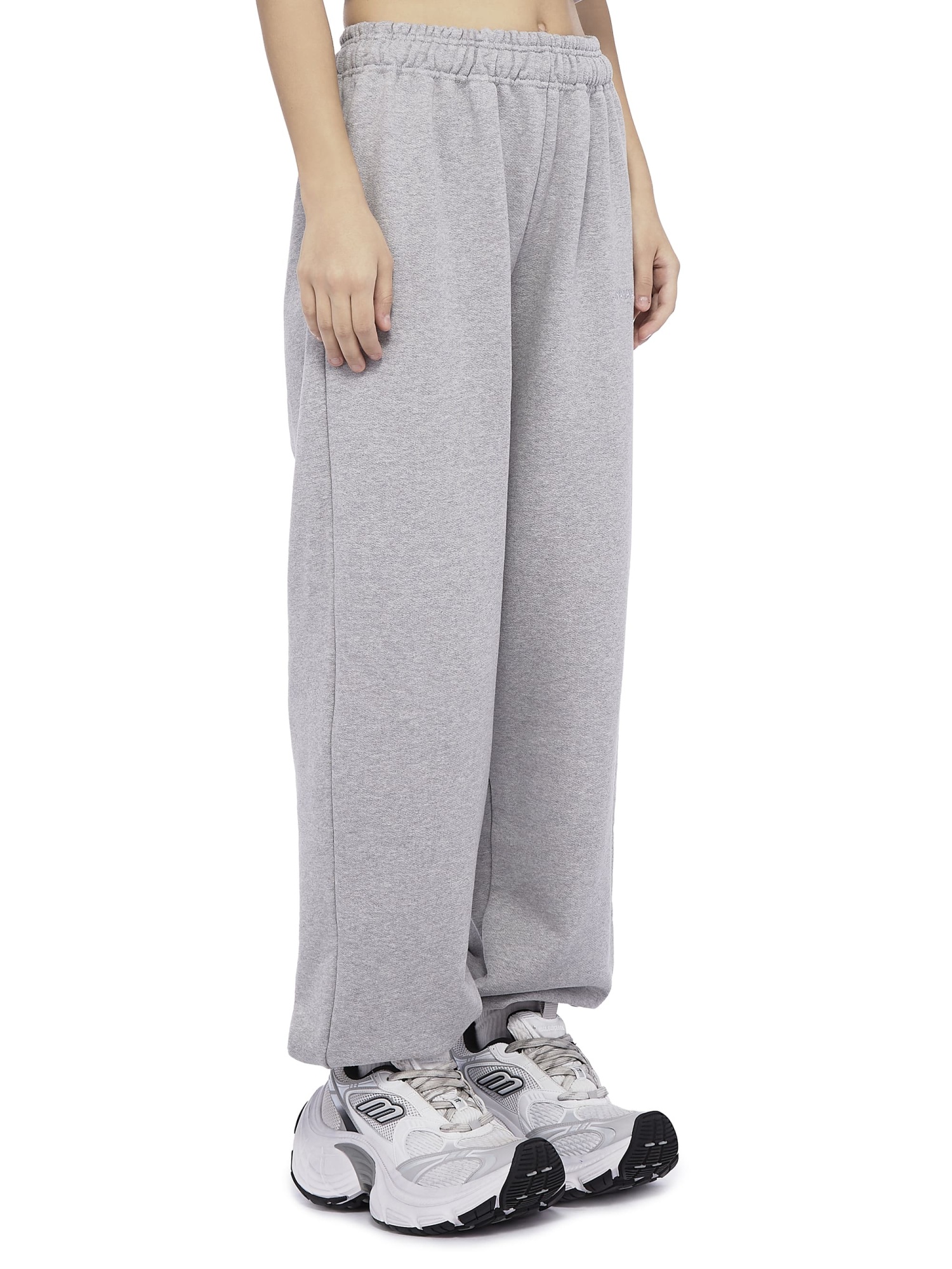 Pants Base Logo Grey Melange