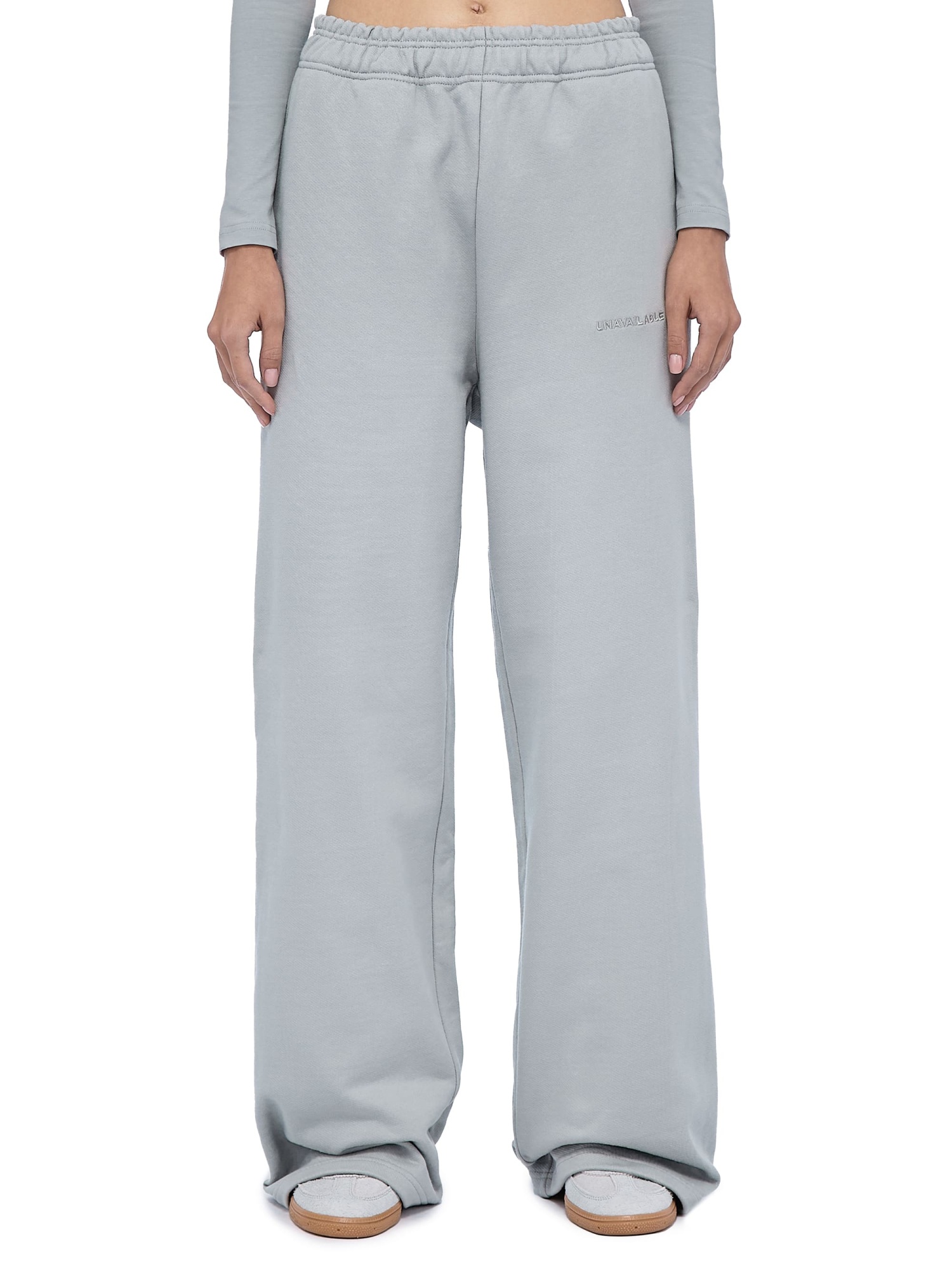 Baggy Sweatpants Base Logo Grey