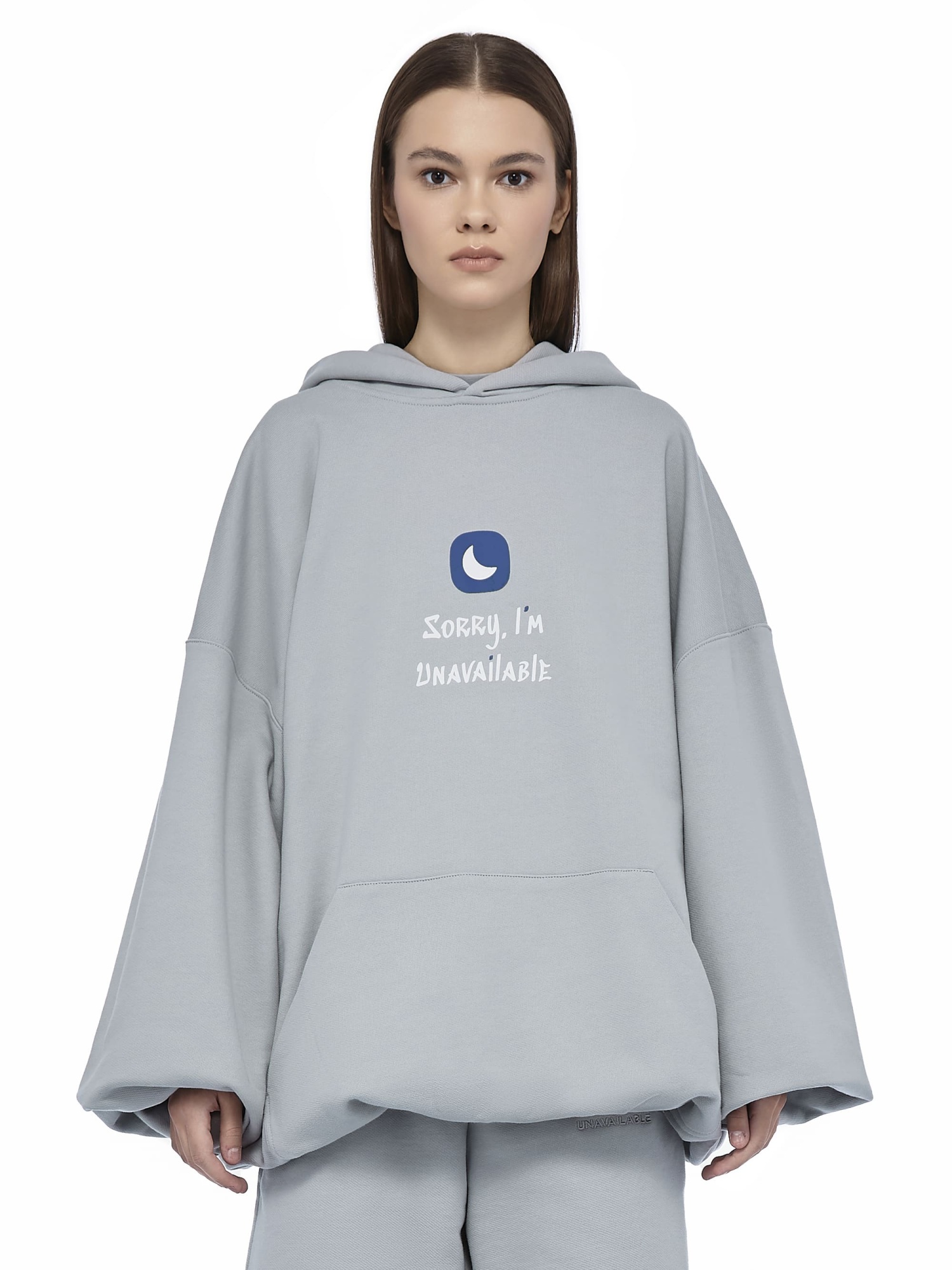 Oversized Hoodie Unavailable Grey