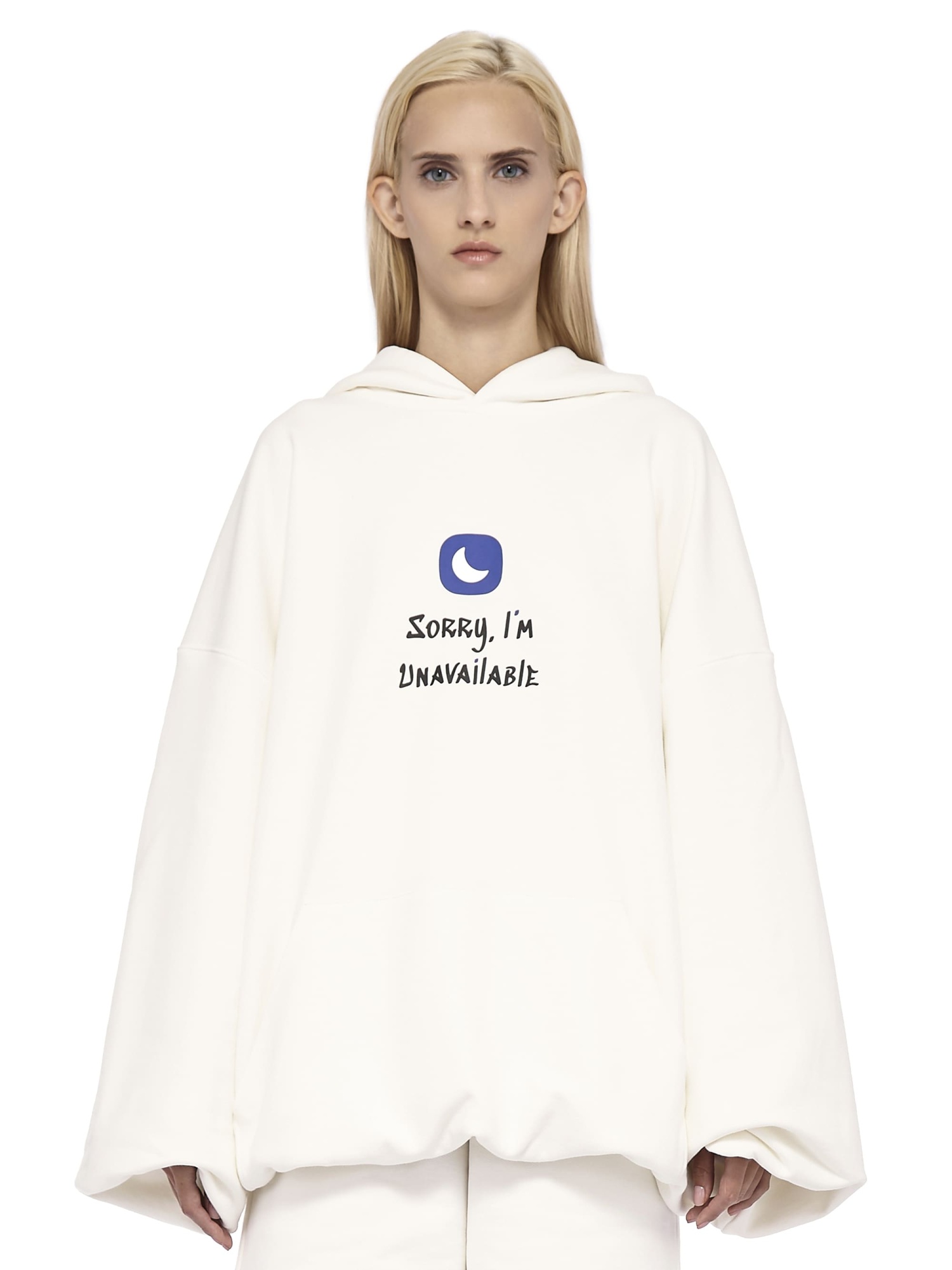 Oversized Hoodie Unavailable Cream