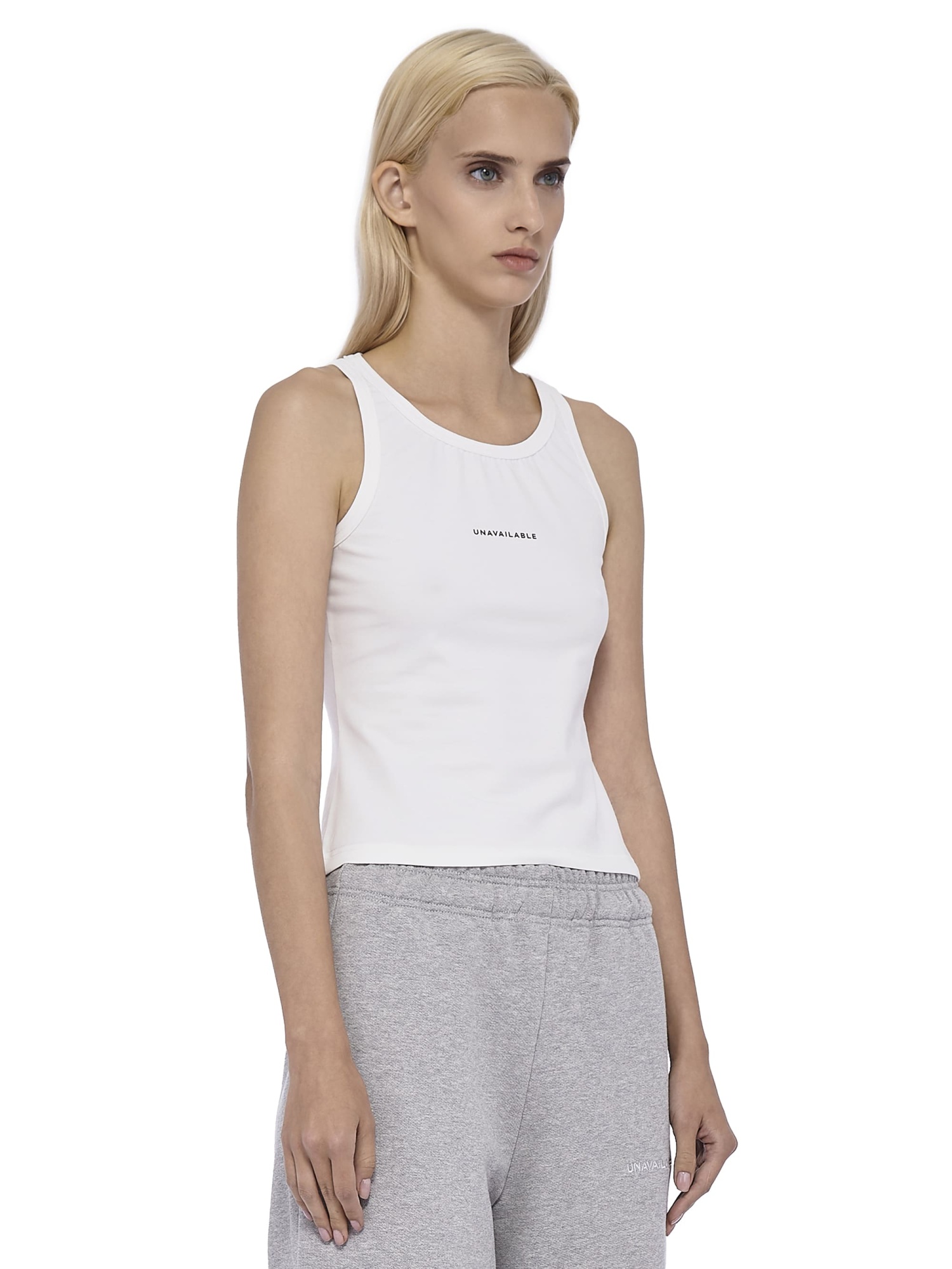 Tank Top Base Logo Cream
