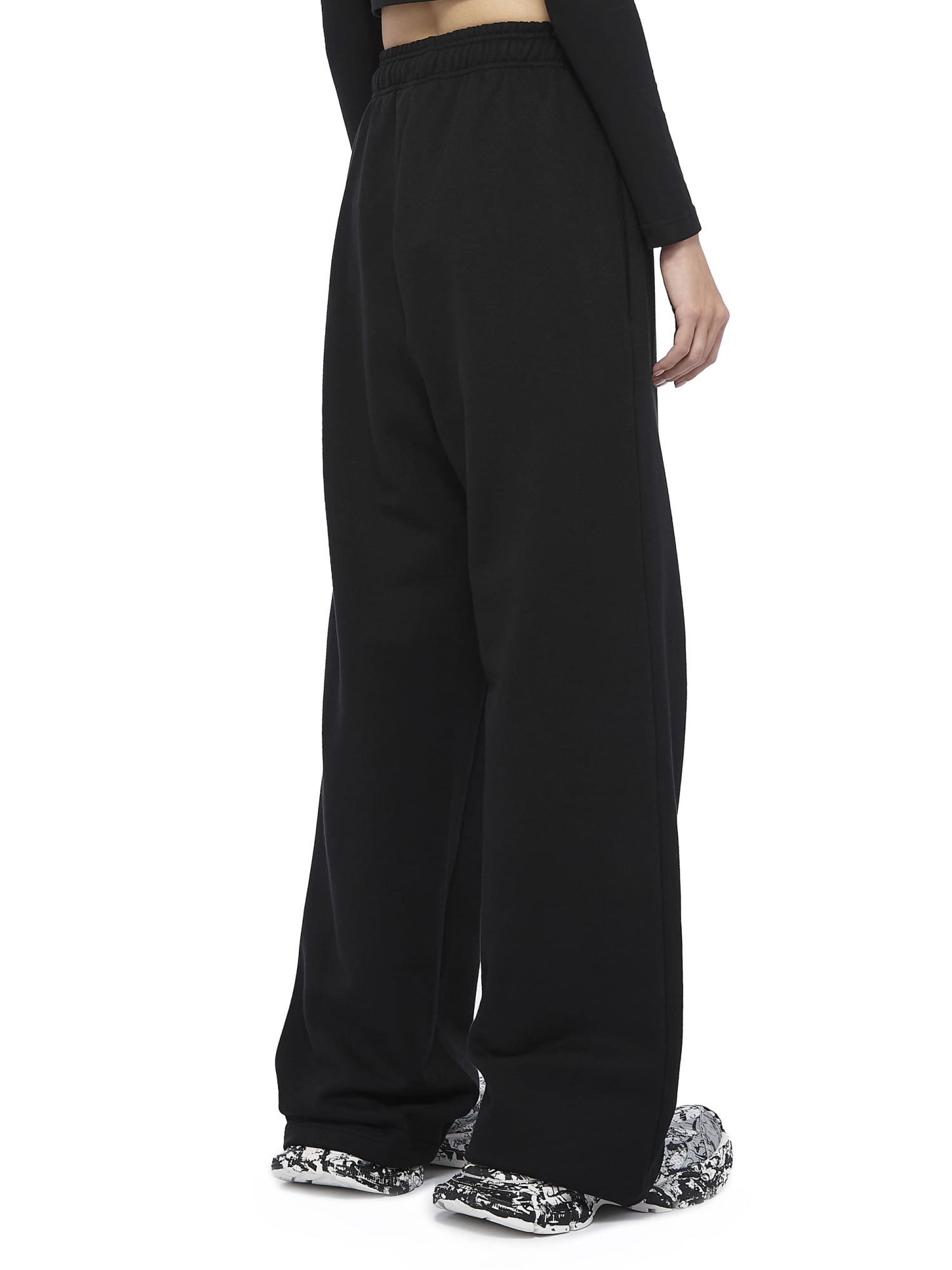 Baggy Sweatpants Base Logo Black