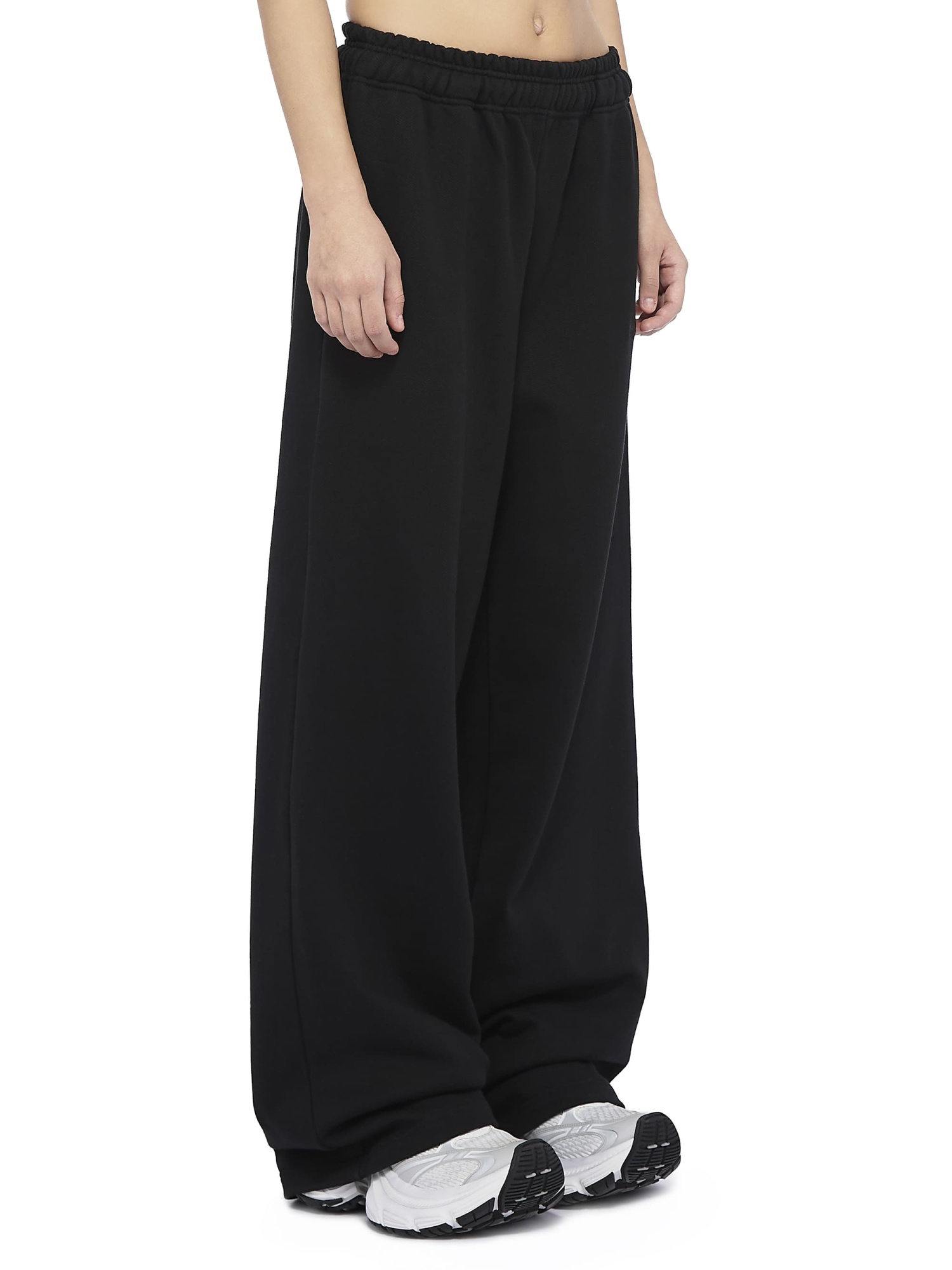 Oversized Sweatpants Base Logo Black