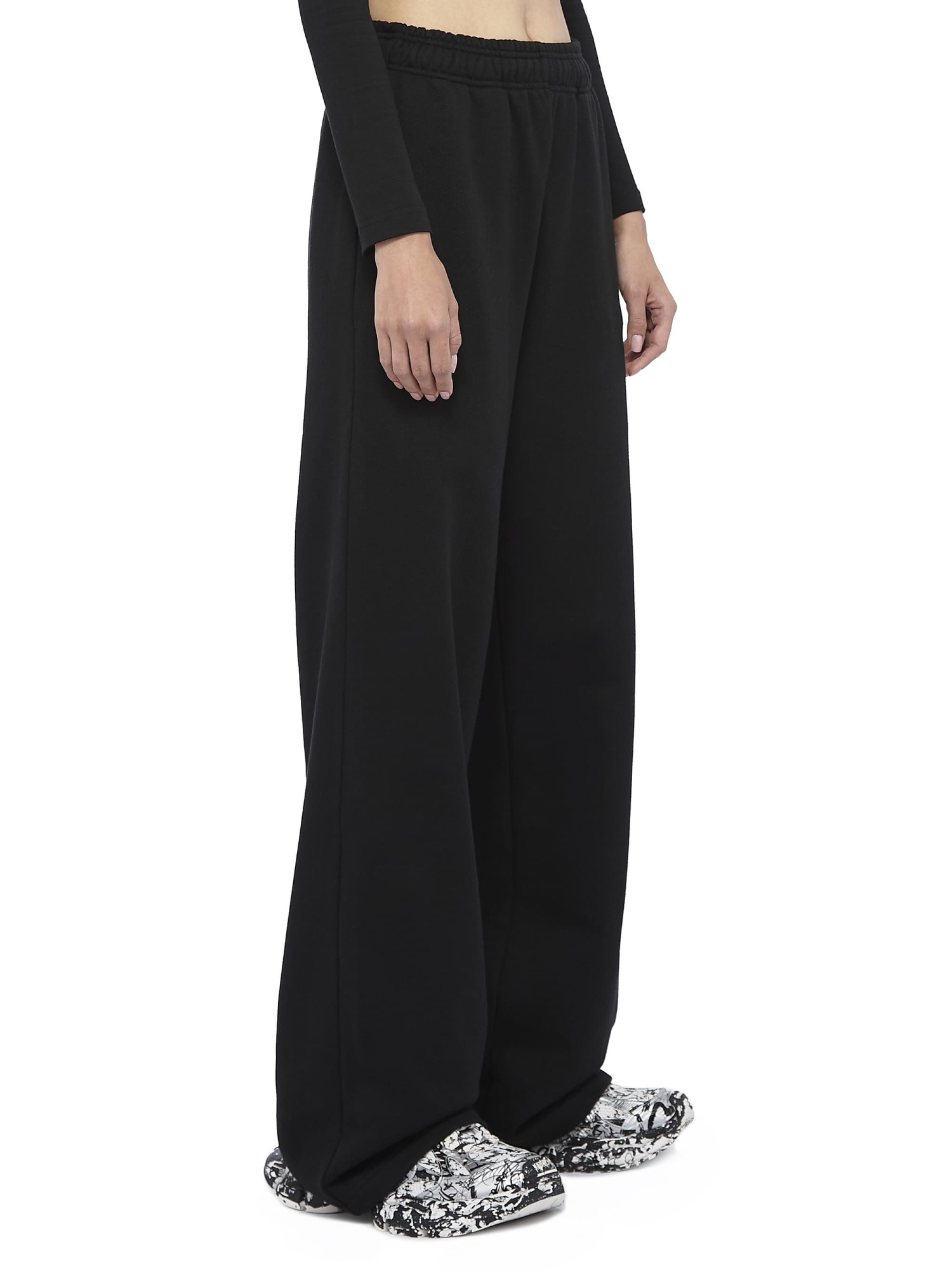 Baggy Sweatpants Base Logo Black