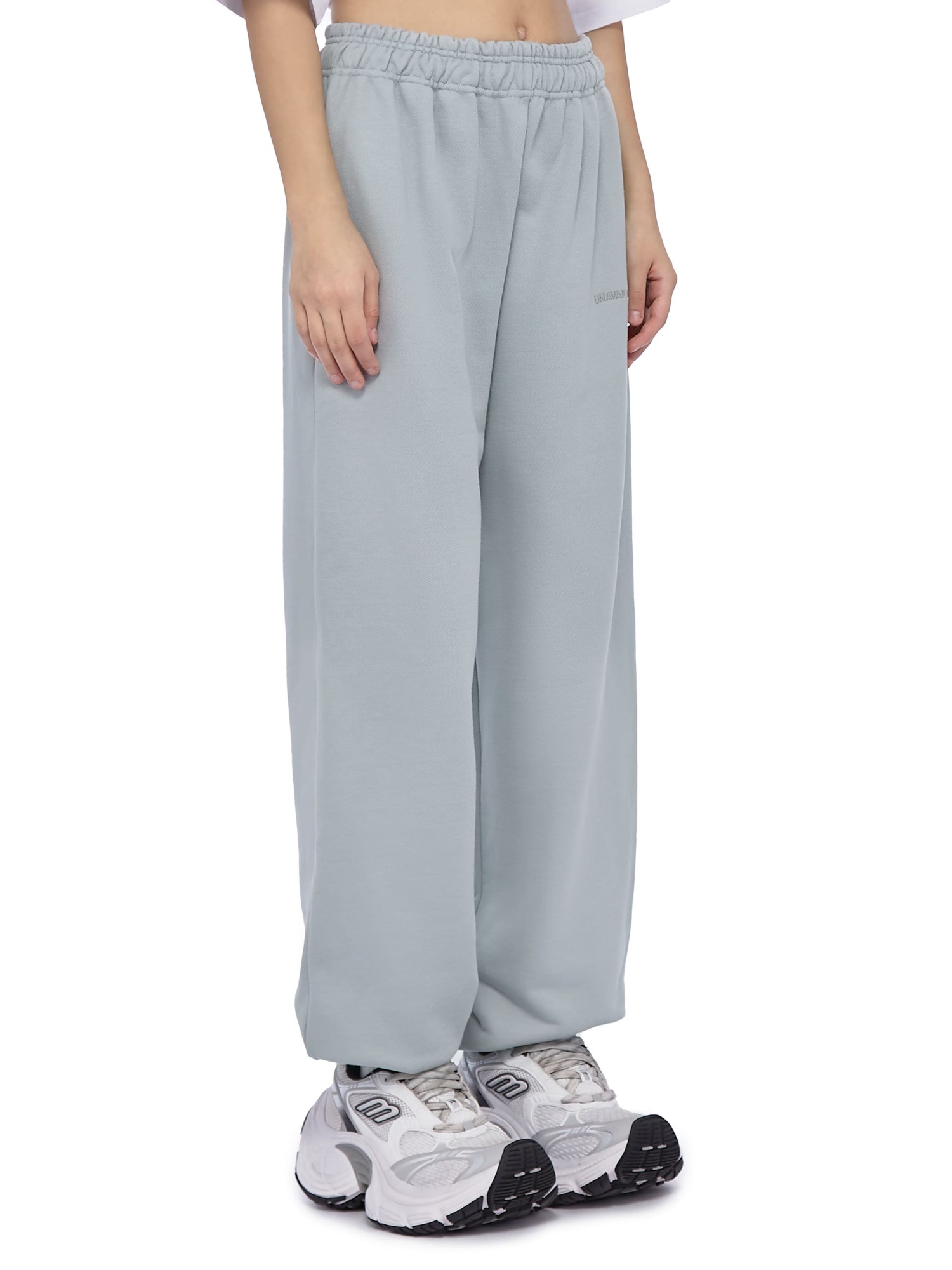Pants Base Logo Grey