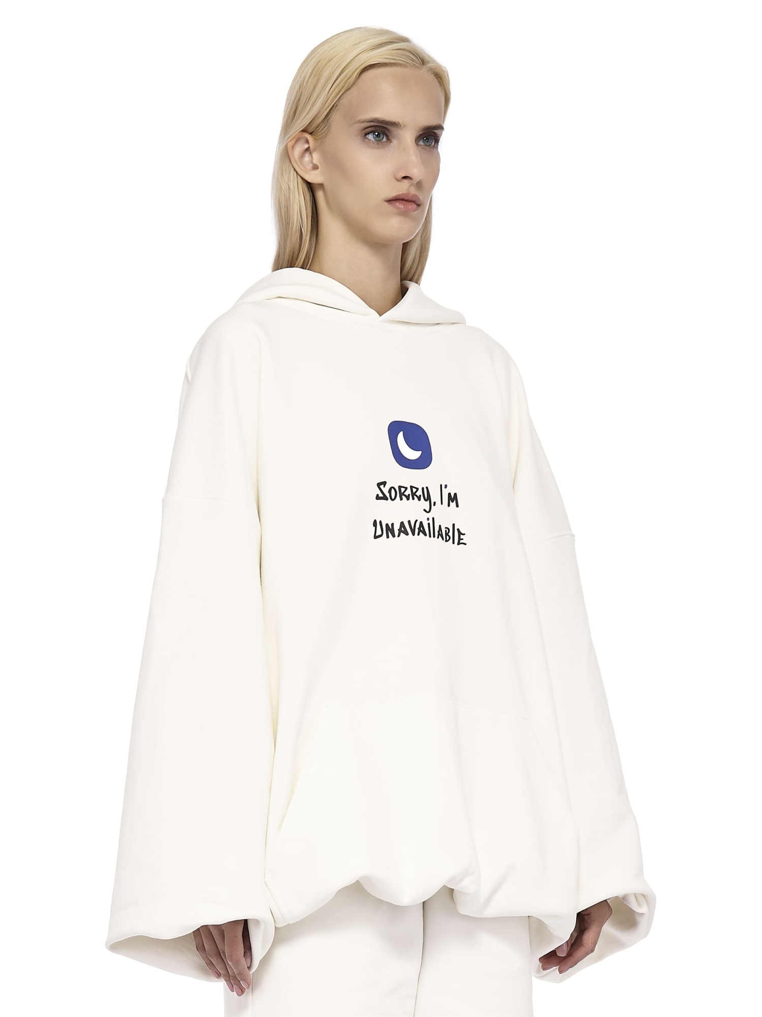 Oversized Hoodie Unavailable Cream