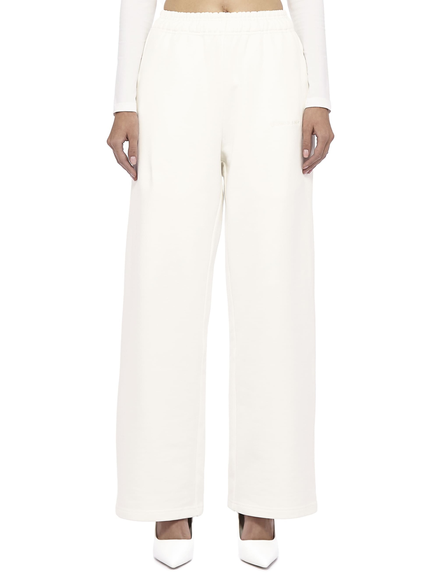 Sweatpants Base Logo Cream