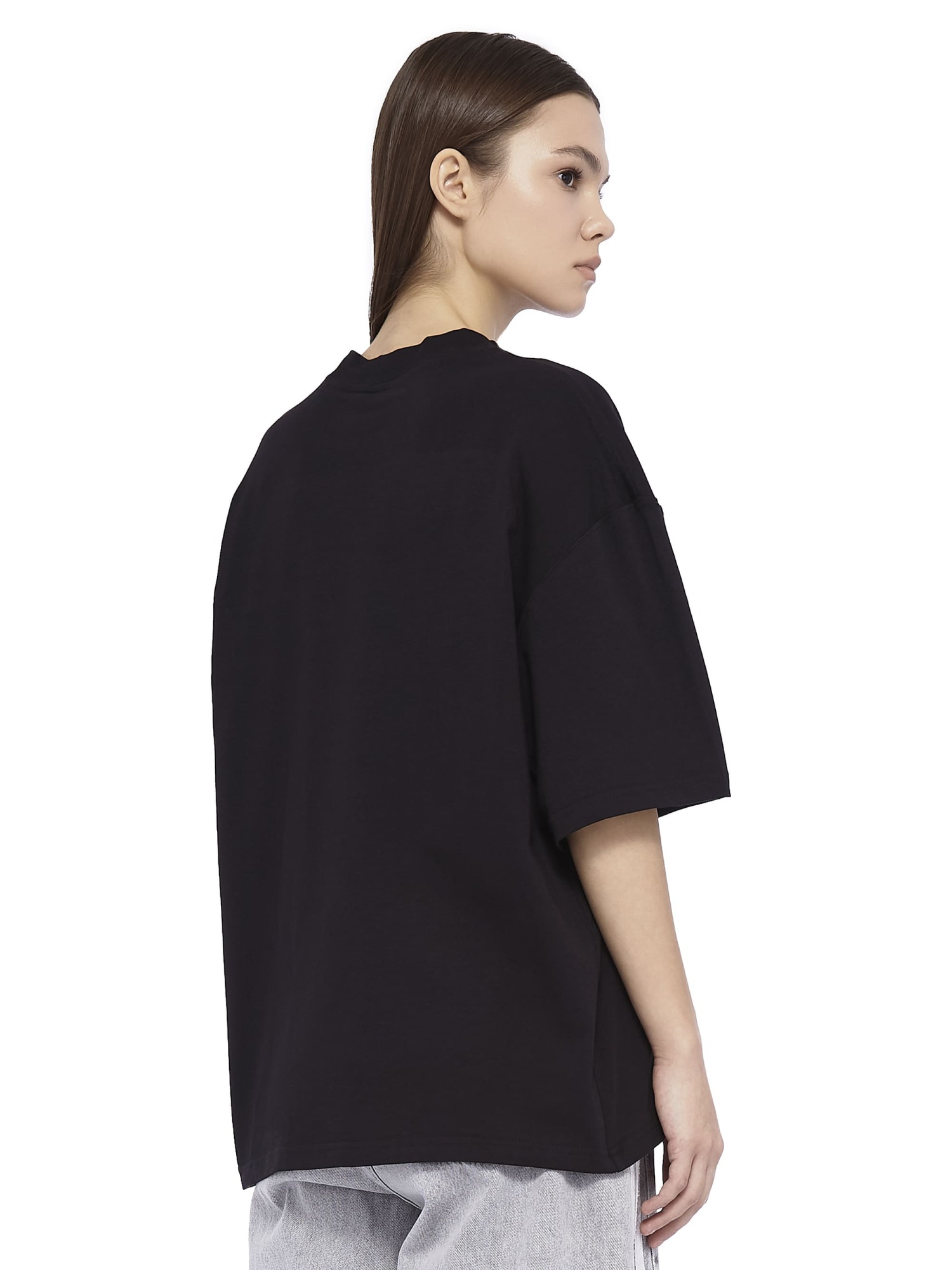 T-Shirt Unavailable Medium Fit Black