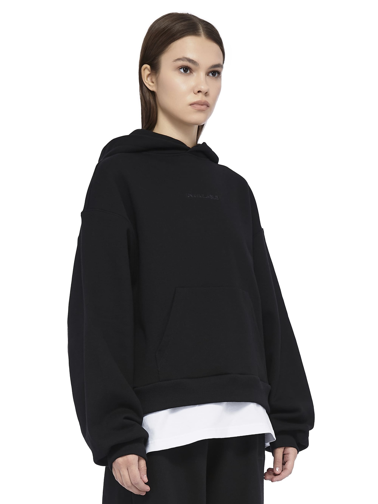 Hoodie Base Logo Black