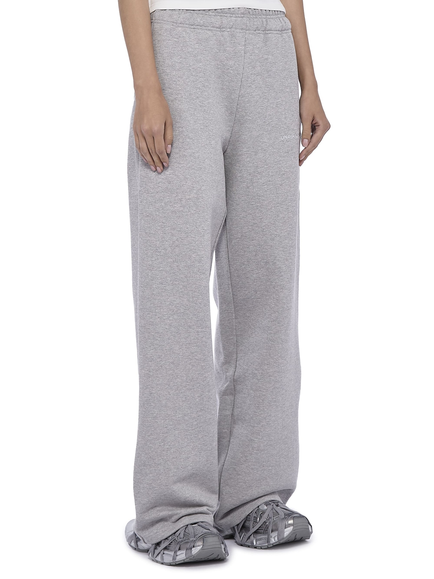 Sweatpants Base Logo Grey Melange