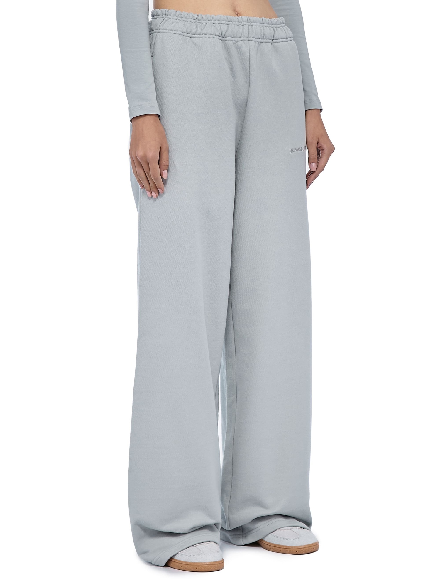 Baggy Sweatpants Base Logo Grey